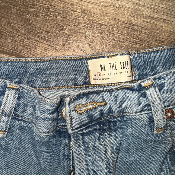 Free People Denim - We The Free Blue Denim Jeans